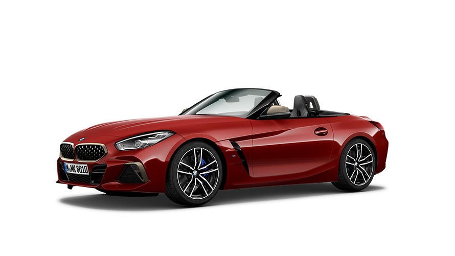 BMW Z4 M40i Roadster G29 2018 tročetvrtinski bočni prikaz BMW Z4 M40i Roadster G29 2018 tročetvrtinski bočni prikaz