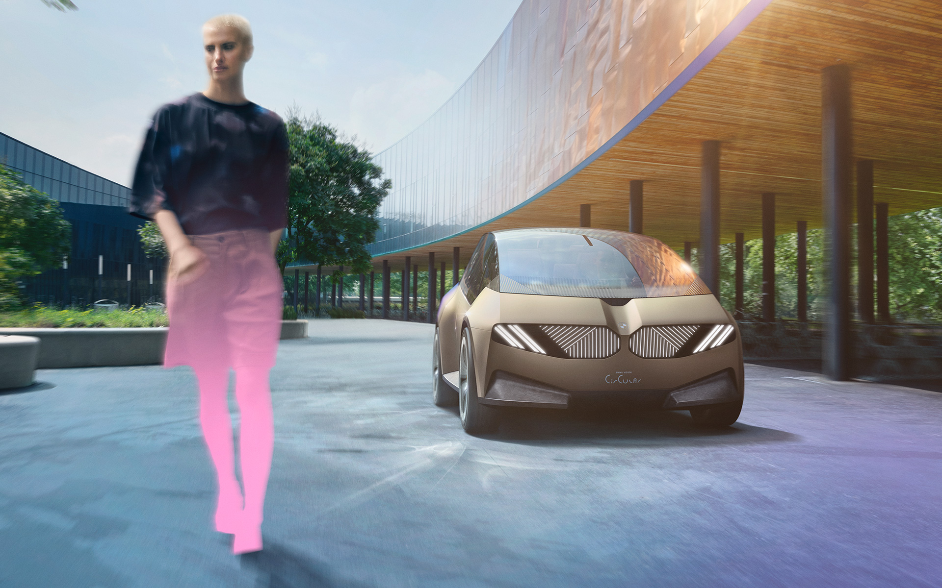 BMW i Vision Circular 2021 konceptno vozilo utisak 1