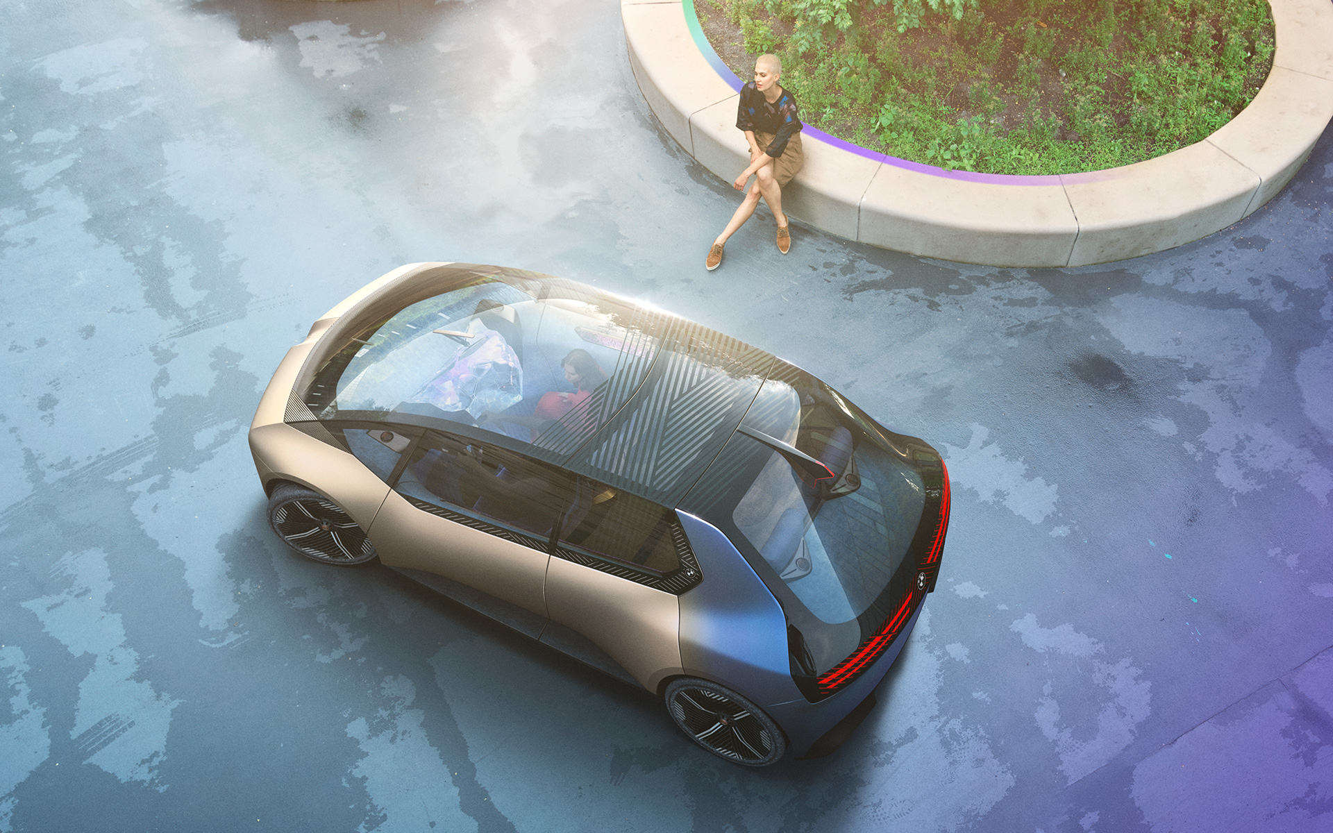 BMW i Vision Circular 2021 konceptno vozilo utisak 2