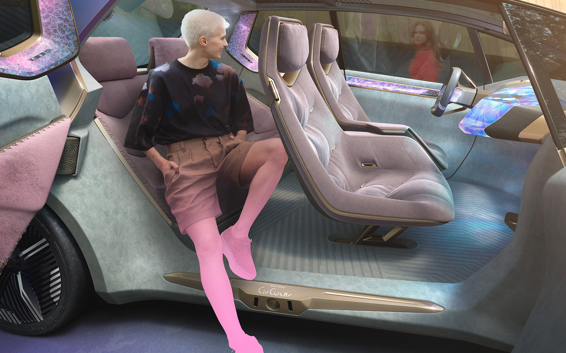 BMW i Vision Circular 2021 konceptno vozilo utisak 3