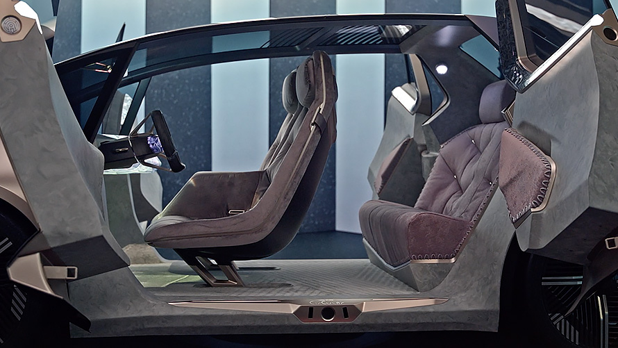 Video unutrašnji dizajn BMW i Vision Circular 2021 BMW i Vision Circular 2021 kpnceptno vozilo unutrašnji dizajn video