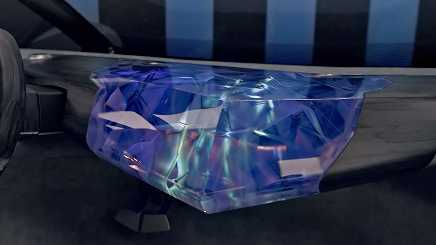 Video unutrašnji dizajn instrument tabla u obliku lebdeće skulpture BMW i Vision Circular 2021 BMW i Vision Circular 2021 konceptno vozilo dizajn enterijera instrument tabla u obliku lebdeće skulpture video