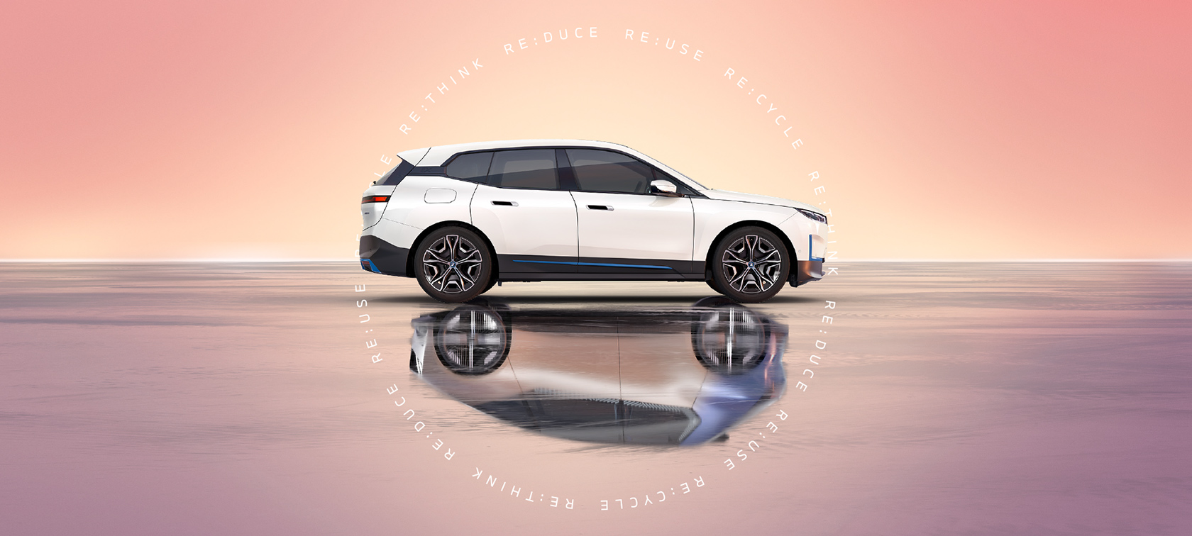 BMW i Vision Circular BMV održivost BMW Održivost BMW i Vision Circular bočni pogled parkiranog vozila