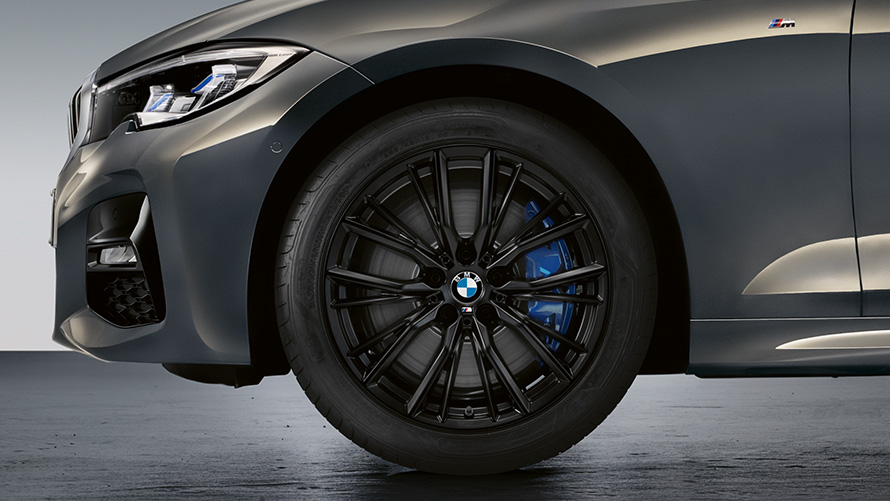 20" M Performance Y-spoke 795 M 20" M Performance Y-spoke 795 M Jet Black Mat, ljetni set
